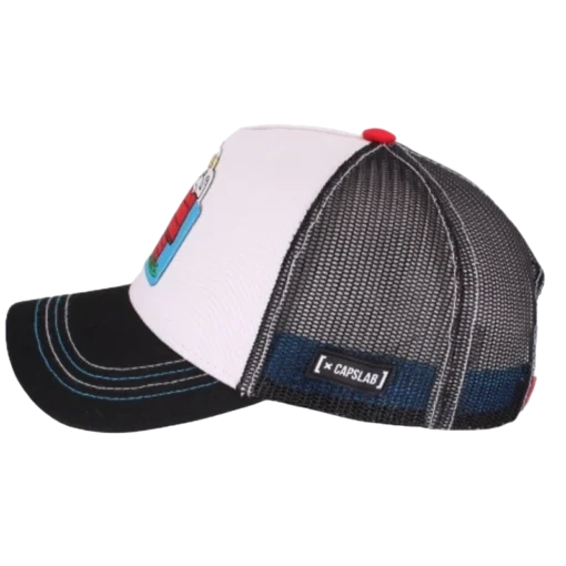 Capslab - Snobben - musta trucker lippalakkisecond view