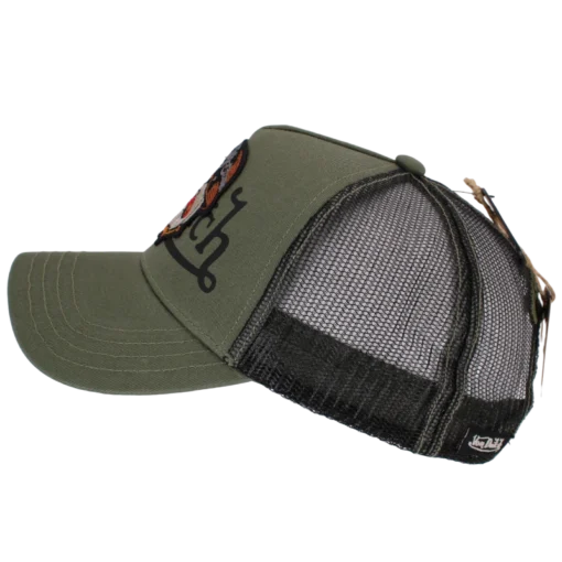 Von Dutch – Bulldog – vihreä trucker lippalakkisecond view