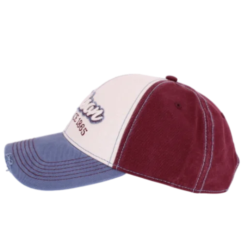 Stetson - Baseball Cap Vintage Distressed - sininen lippalakkisecond view
