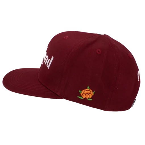 SQRTN - Landscape - viininpunainen snapback lippalakkisecond view