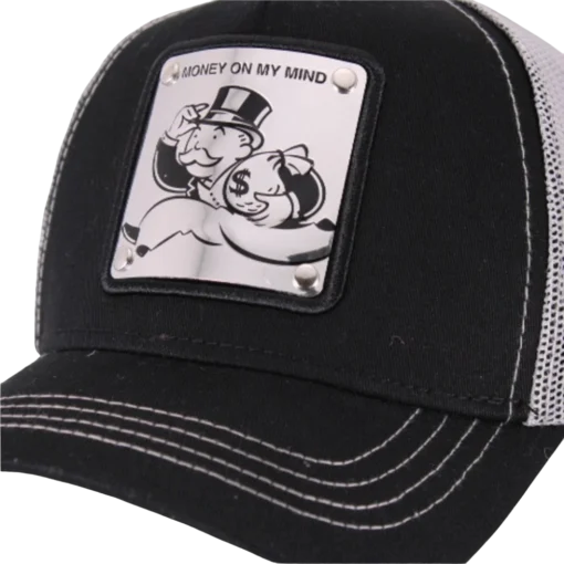 Capslab - Monopoly Guy - Musta lippalakkisecond view