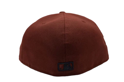 New Era - 59Fifty New York Yankees - burgundinvärinen Fitted lippalakkisecond view