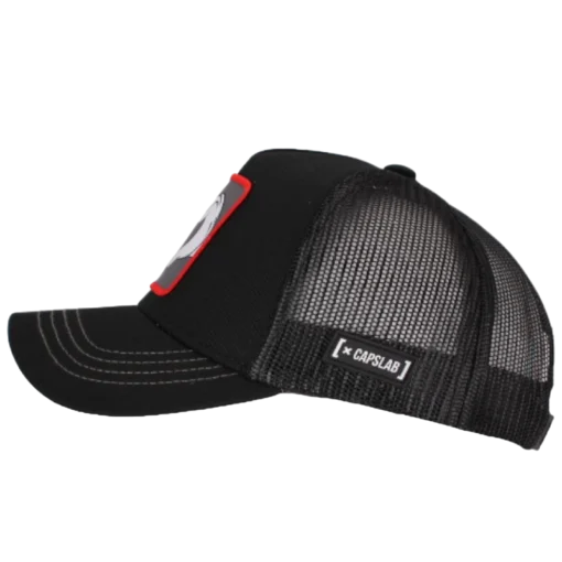 Capslab - Heart Hands - Musta Trucker Capsecond view