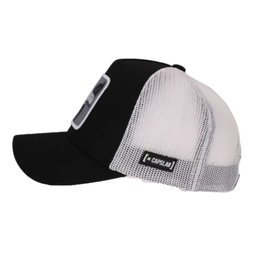 Capslab - Daffy Duck - Musta valkoinen   Trucker Capsecond view