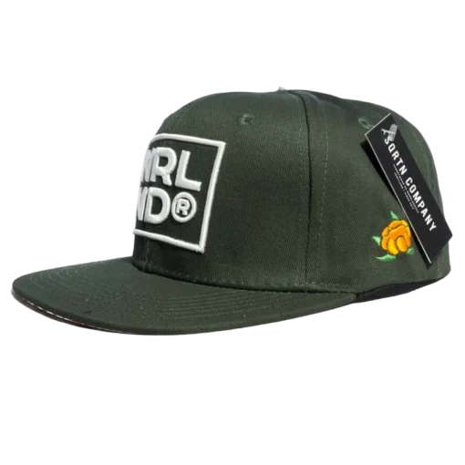 SQRTN - NRLND cap - sammaleenvihreäsecond view